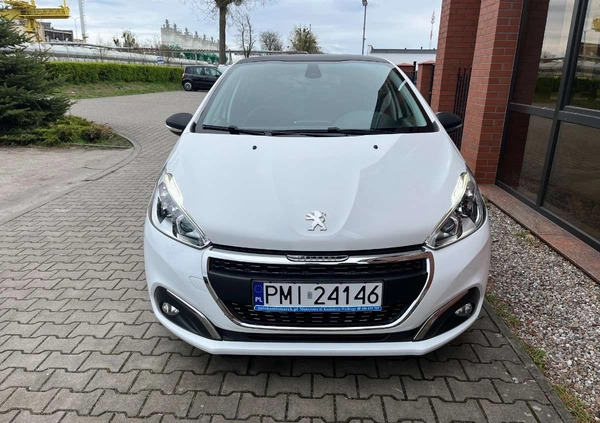 Peugeot 208 cena 31200 przebieg: 146000, rok produkcji 2017 z Turek małe 352